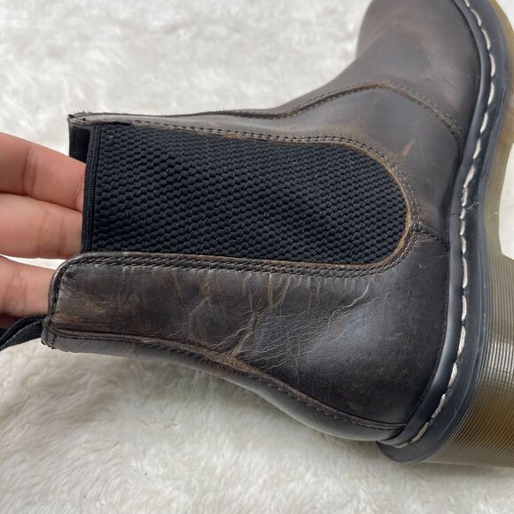 Dr. Martens Brown Ankle Boots - Picture 10 of 14